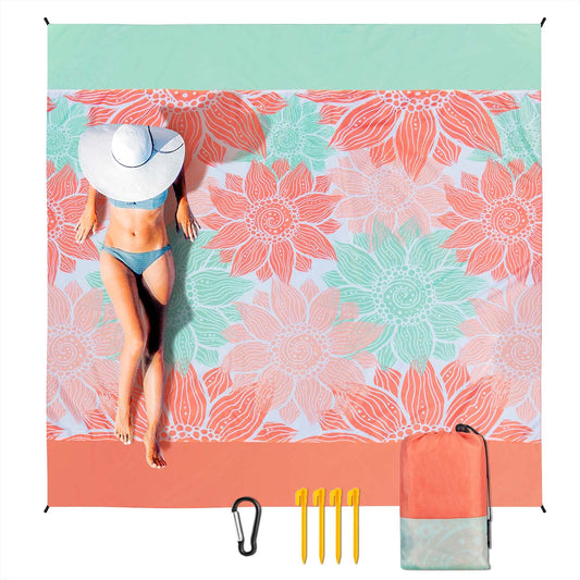 Beach mat quick-drying outdoor picnic mat outdoor moisture mat camping mat Beach mat lightweight quick-drying picnic mat