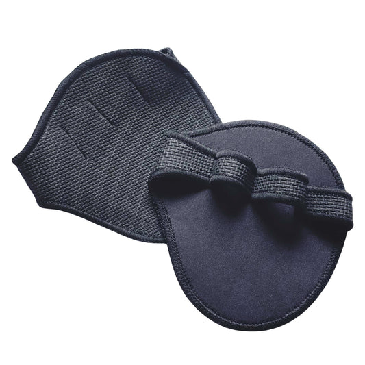 Labeled fitness weightlifting, anti-slip barbell deadlift, bench press, hand protection, four-finger palm protection gloves